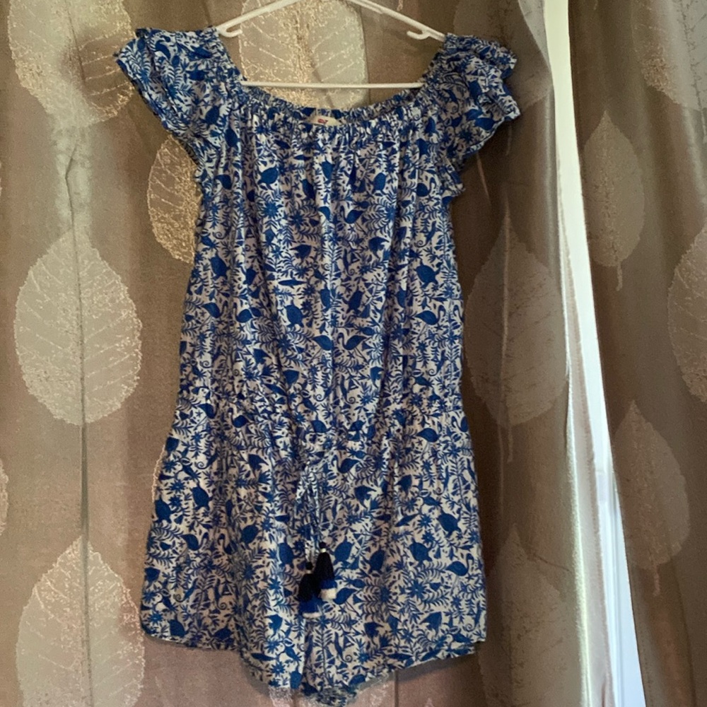 Nautical vineyard vines romper